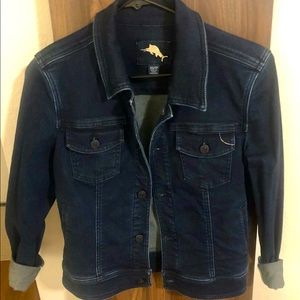 Tommy Bahamas Ladies Dark Denim Jean Jacket XS/TP
